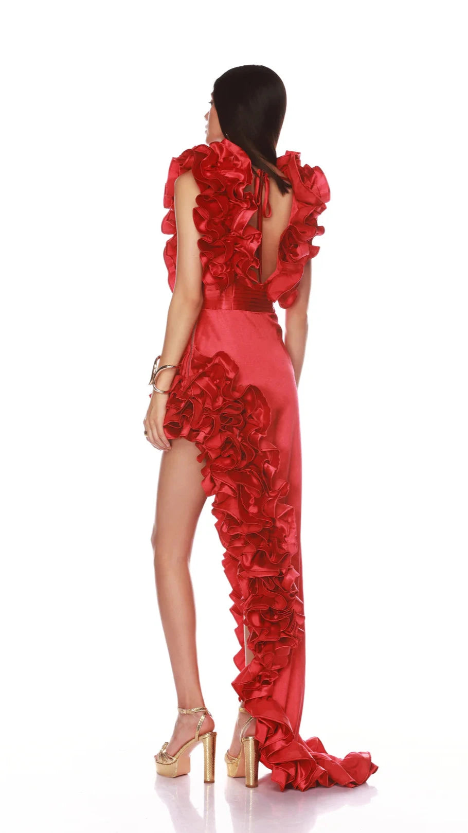 Aurora Red Gown